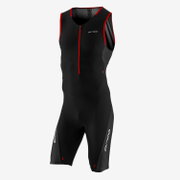 Orca 226 Perform Race Suit - costum trisuit pentru triatlon - negru-portocaliu