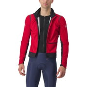 Castelli - Jacheta ciclism vreme rece sau iarna, Alpha Doppio RoS Jacket - rosu negru