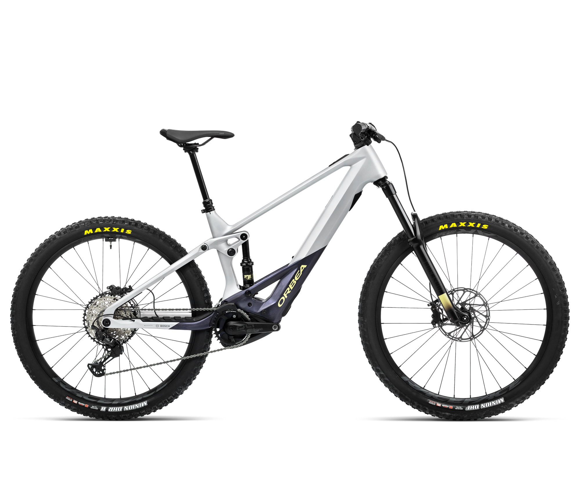 Orbea Orbea WILD M20 Halo Silver-Tanzanite Carbon View - bicicletă electrică eMTB Enduro