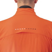 Castelli - Jacheta ciclism vreme rece sau iarna, Alpha Doppio RoS Jacket - portocaliu negru