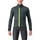 Castelli - Jacheta ciclism vreme rece sau iarna, Entrata Jacket - verde inchis rover galben fluo