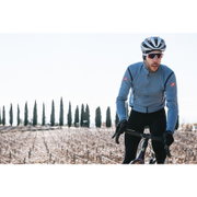 Castelli - Jacheta ciclism vreme rece sau iarna Perfetto RoS Convertible Jacket - galben fluo