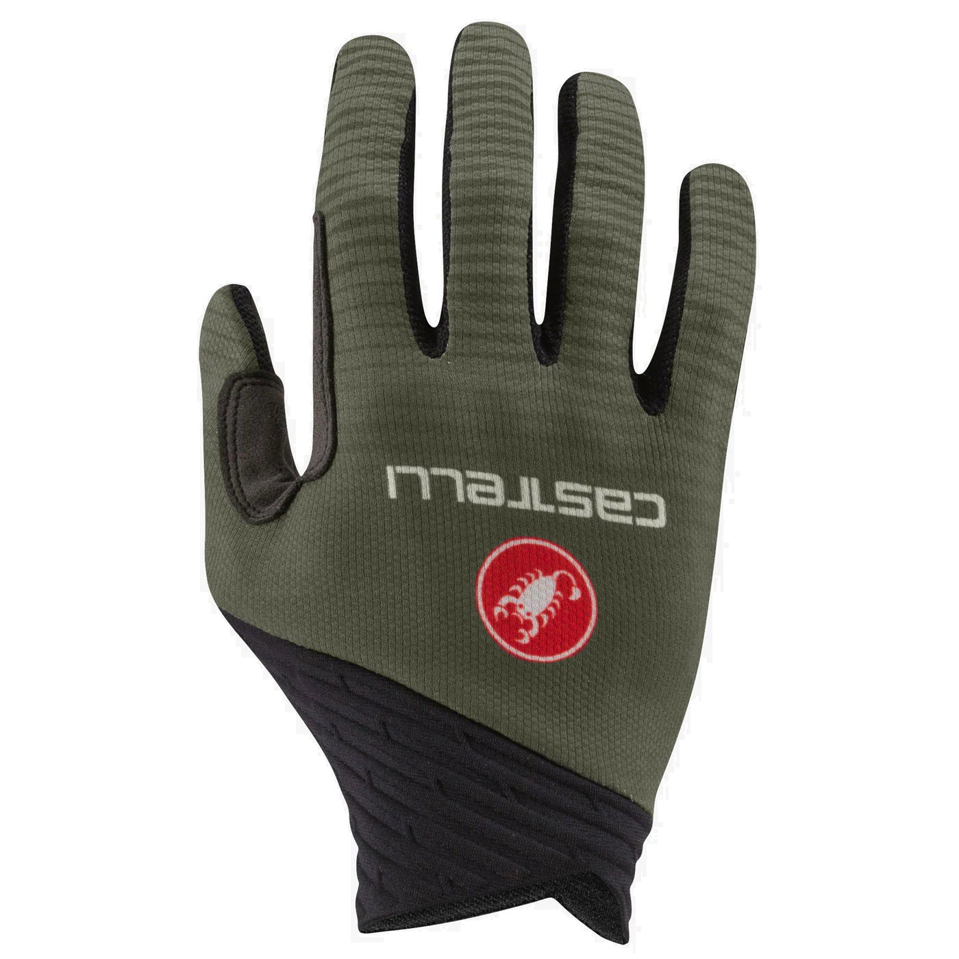 Castelli Castelli - manusi ciclism degete lungi iarna CW 6.1 Unlimited - verde inchis padure gri inchis