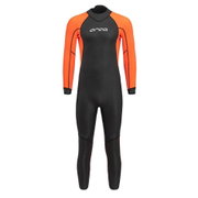 Orca - costum neopren ape deschise pentru barbati vizibilitate sporita Vitalis OpenWater HI VIS wetsuit - negru portocaliu