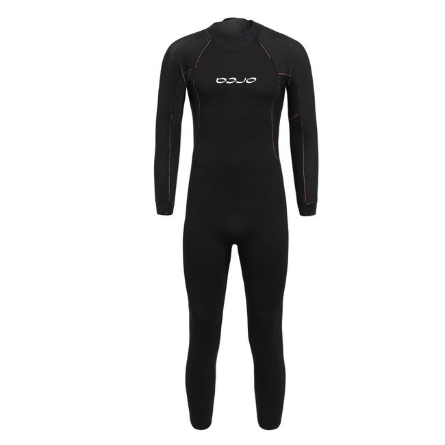 Orca - costum neopren ape deschise pentru barbati vizibilitate sporita Vitalis OpenWater HI VIS wetsuit - negru portocaliu