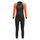 Orca - costum neopren ape deschise pentru femei vizibilitate sporita W Vitalis OpenWater HI VIS wetsuit - negru portocaliu