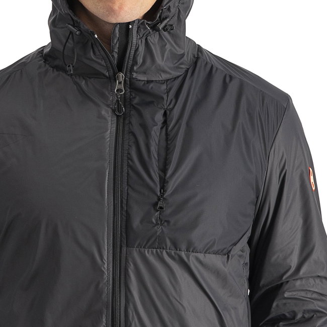 Castelli - Jacheta ciclism cu puf vreme rece sau iarna, Riscalda Jacket - gri inchis