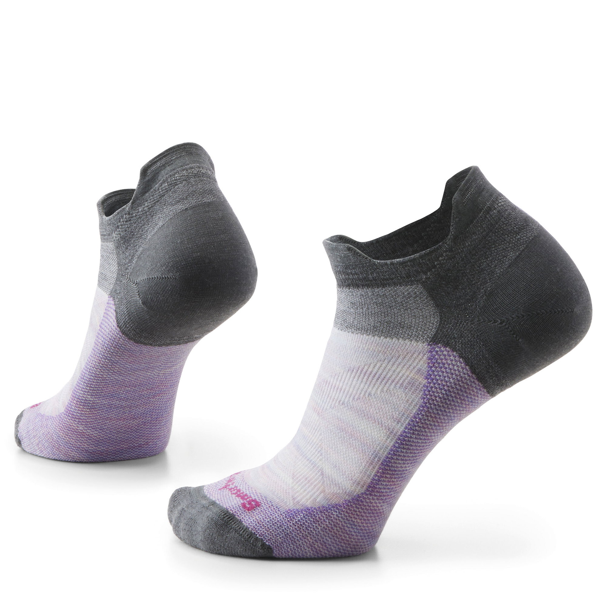 Smartwool Smartwool - sosete sport femei Bike Zero Cushion Low Ankle socks - mov gri Eclipsa negru