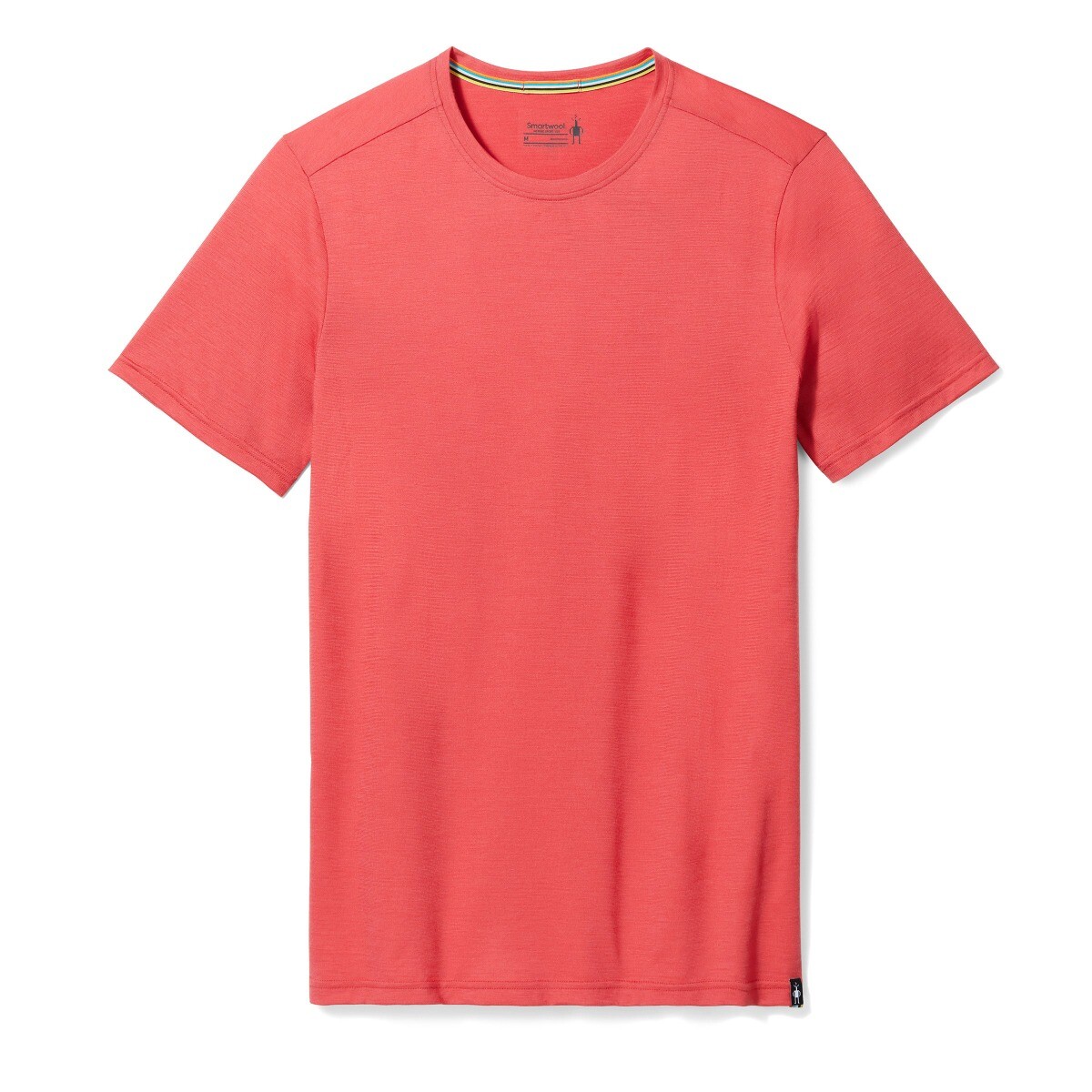 Smartwool Smartwool - tricou sport barbati maneca scurta Short Sleeve Tee Slim Fit tee - rosu deschis pamant