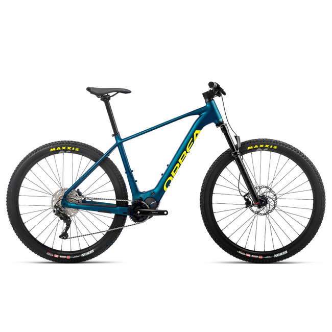 Orbea Urrun 30 - bicicleta electrica MTB - albastru galben