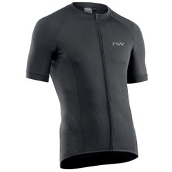 Northwave - tricou ciclism pentru bărbați mânecă scurtă Force Jersey - negru