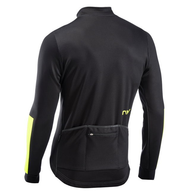 Northwave - jacheta ciclism pentru barbati iarna sau vreme rece Blade 2 Total Protection - gri inchis galben fluo