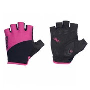 Northwave - manusi ciclism pentru femei degete scurte Fast short gloves - negru roz fuchsia