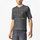 Castelli - tricou ciclism pentru barbati, maneca scurta Trail tech tee - antracit galben fluo