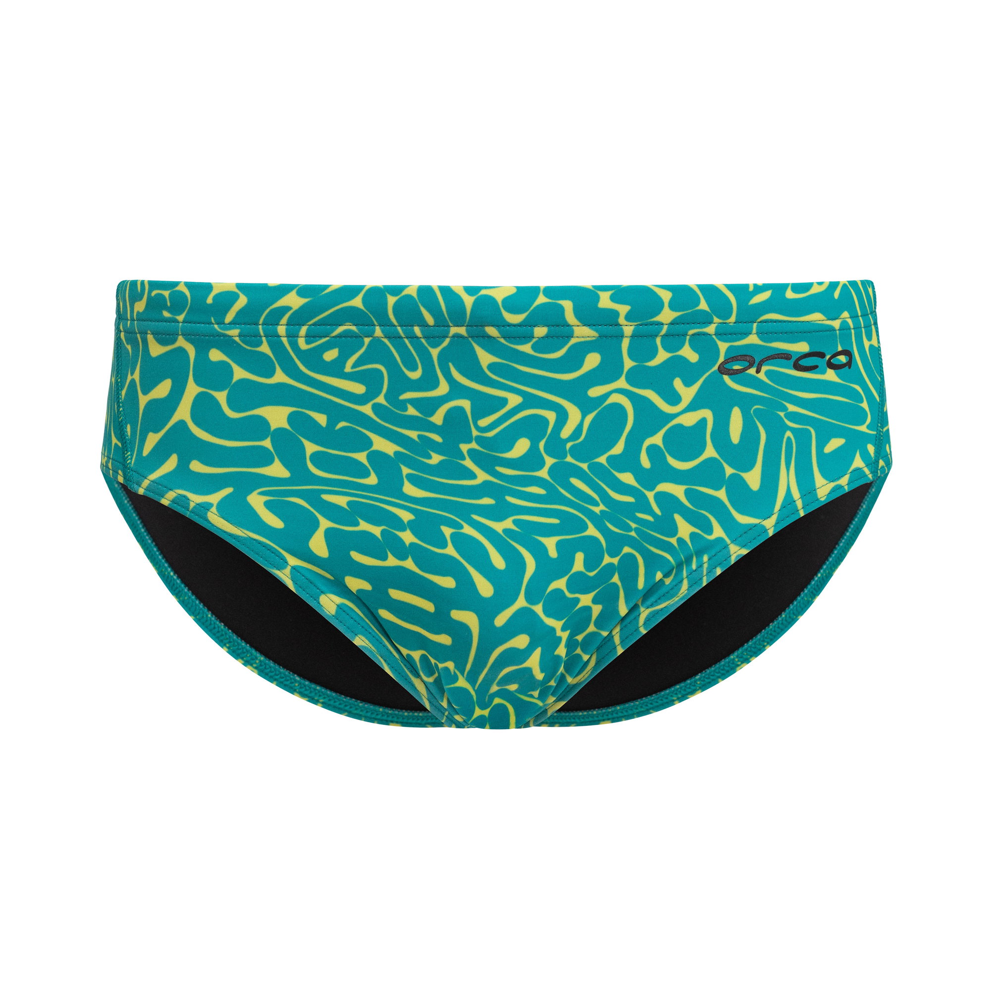 Boating & Water Sports Orca - costum inot pentru barbati tip slip - galben diploria