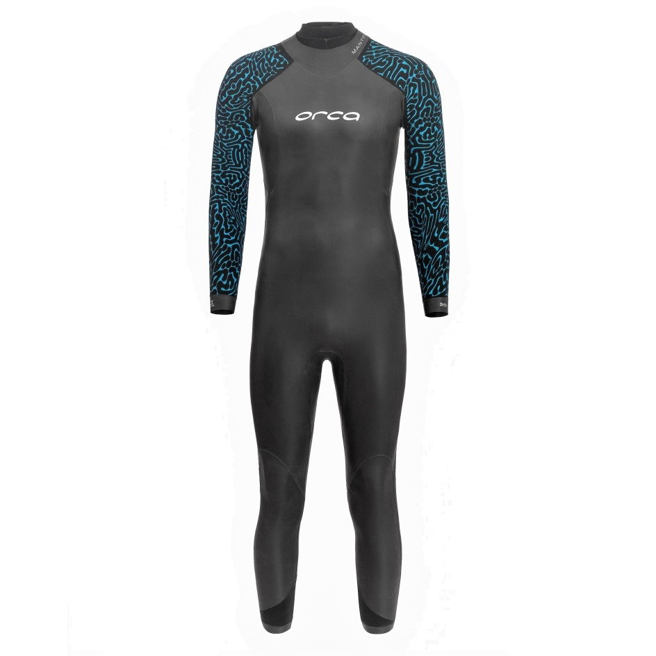 Sporting Goods Orca - costum neopren pentru barbati Freedive Mantra 1 P wetsuit - negru albastru