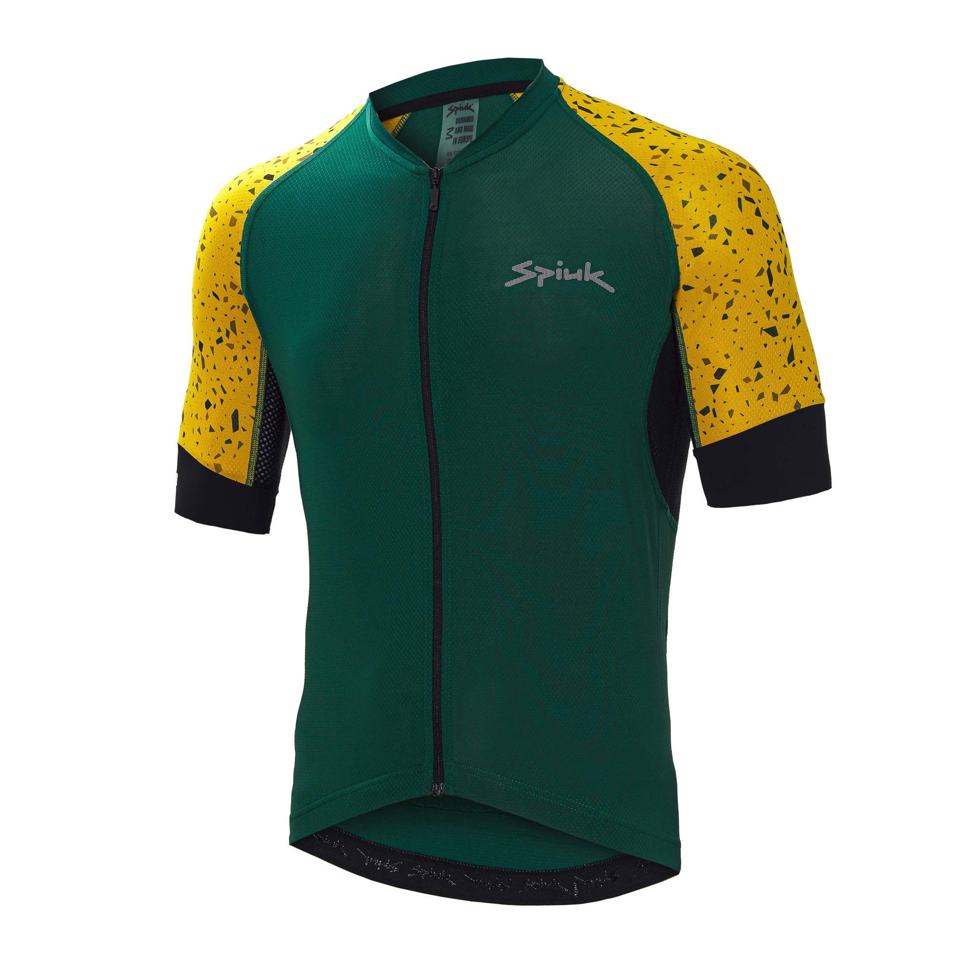 Spiuk Spiuk - Tricou ciclism maneca scurta Helios SS jersey - verde galben