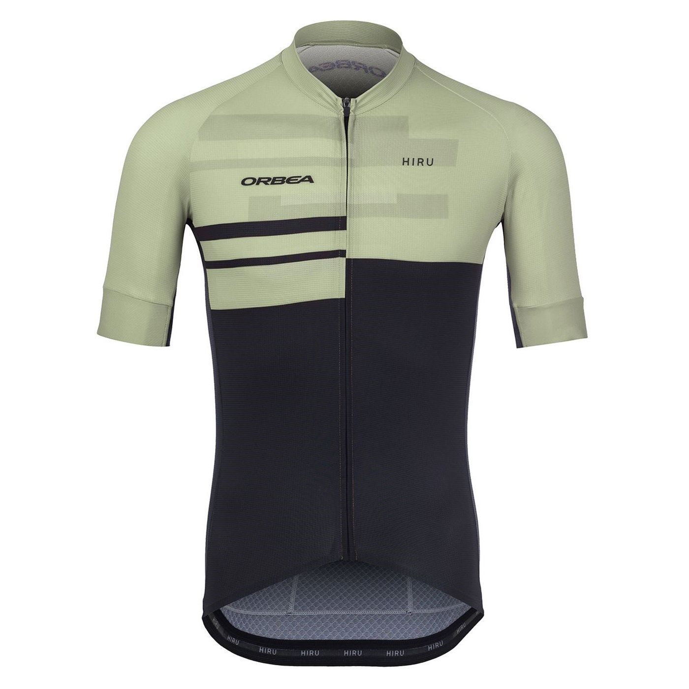 Activewear Hiru - tricou ciclism barbati maneca scurta Advanced SS Jersey - negru maro nisip