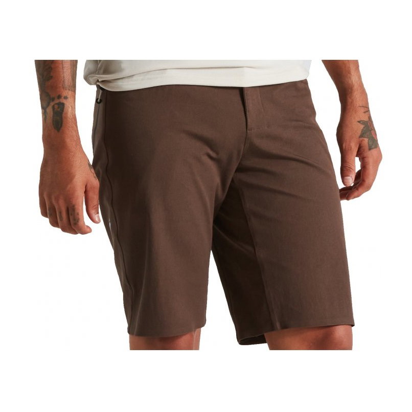 Specialized Specialized - Pantaloni ciclism scurti pentru barbati Adventure pants - maro doppio