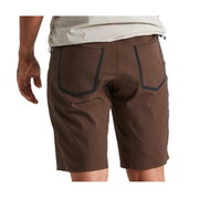 Specialized - Pantaloni ciclism scurti pentru barbati Adventure pants - maro doppio