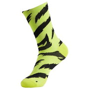 Specialized - Sosete ciclism Soft Air tall - verde fluo negru