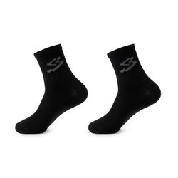 Spiuk - Set șosete ciclism medii 16 cm TOP TEN MEDIUM 2 socks pack - negru
