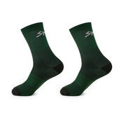 Spiuk - Set sosete ciclism medii ANATOMIC medium long 2 socks pack - verde