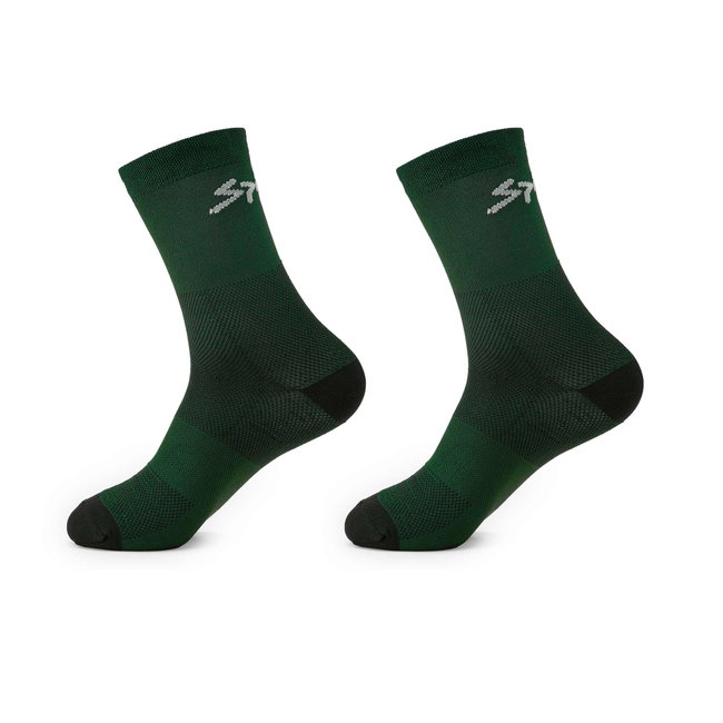 Spiuk - Set sosete ciclism medii ANATOMIC medium long 2 socks pack - verde