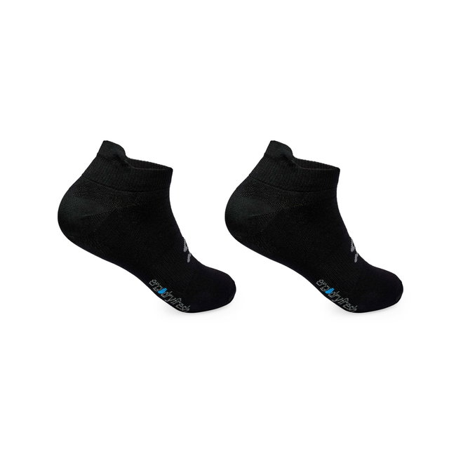 Spiuk - Set șosete ciclism scurte TOP TEN Micro 2 socks pack - negru