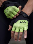 Spiuk - Manusi ciclism degete scurte TOP TEN - negru verde lime