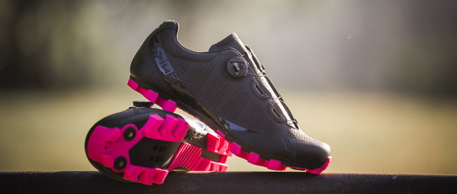 Spiuk - Pantofi ciclism MTB ALDAPA MTB shoes - gri inchis negru