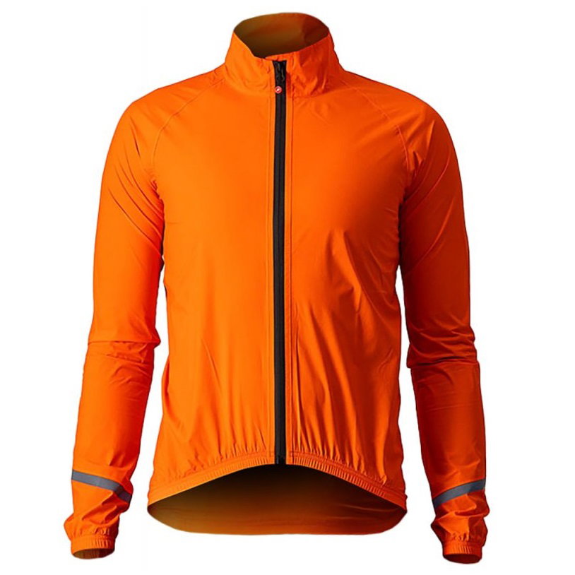 Castelli Castelli - Jacheta de ploaie Emergency 2 Rainjacket - portocaliu