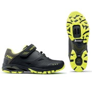 Northwave Spider 3 - pantofi pentru ciclism MTB All Mountain - negru galben fluo