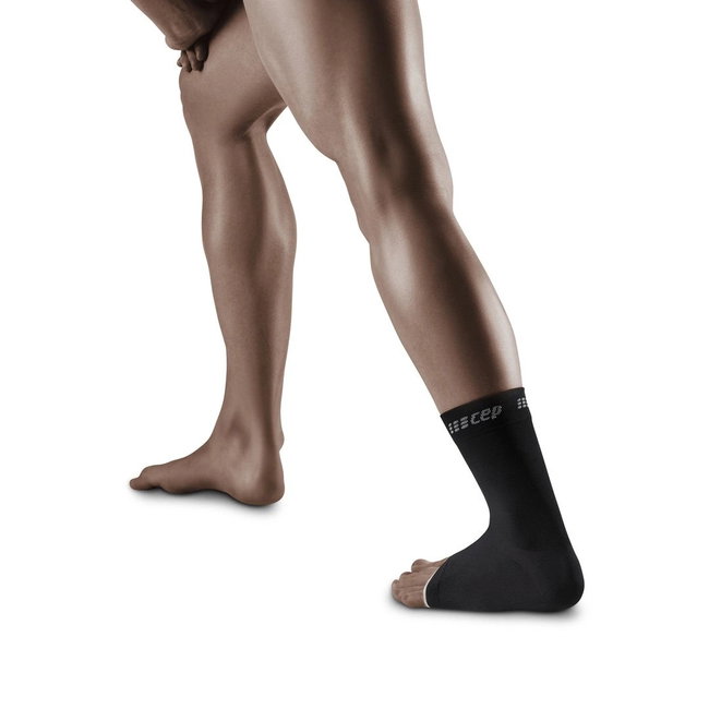 CEP - ortho glezna - Compression Ankle Sleeves - Negru| Gri