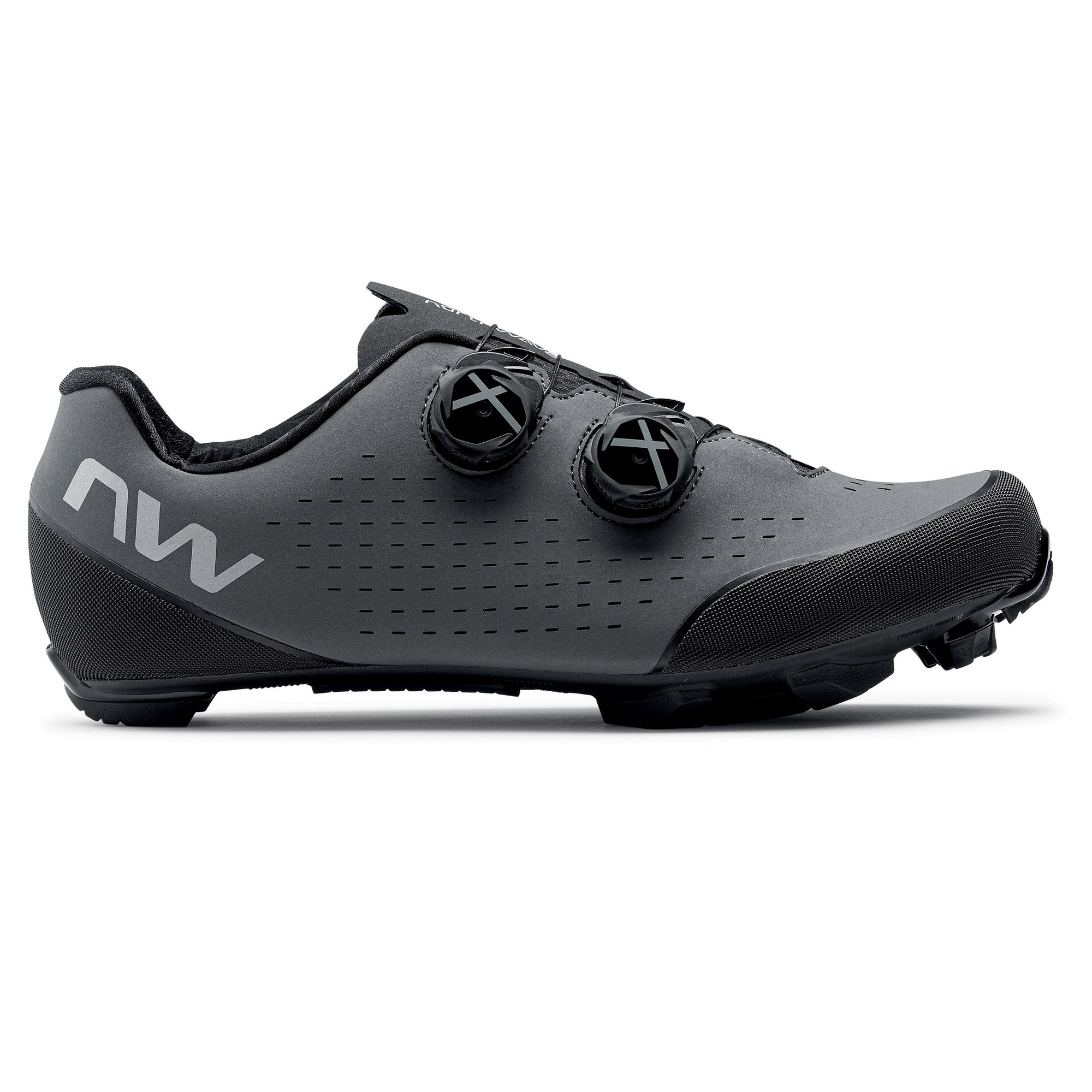 Northwave Northwave Rebel 3 - pantofi pentru ciclism MTB - gri antracit negru
