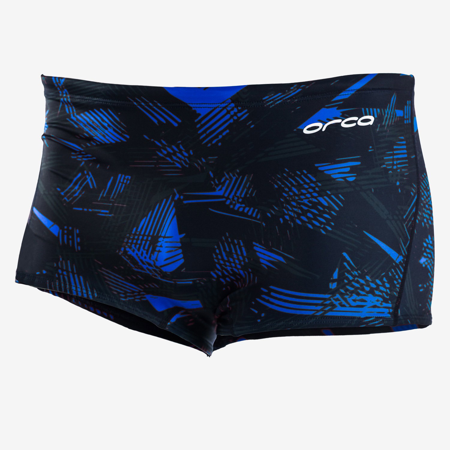 Boating & Water Sports Orca - Boxeri inot pentru barbati Square Leg swimsuit - albastru inchis royal verde lime