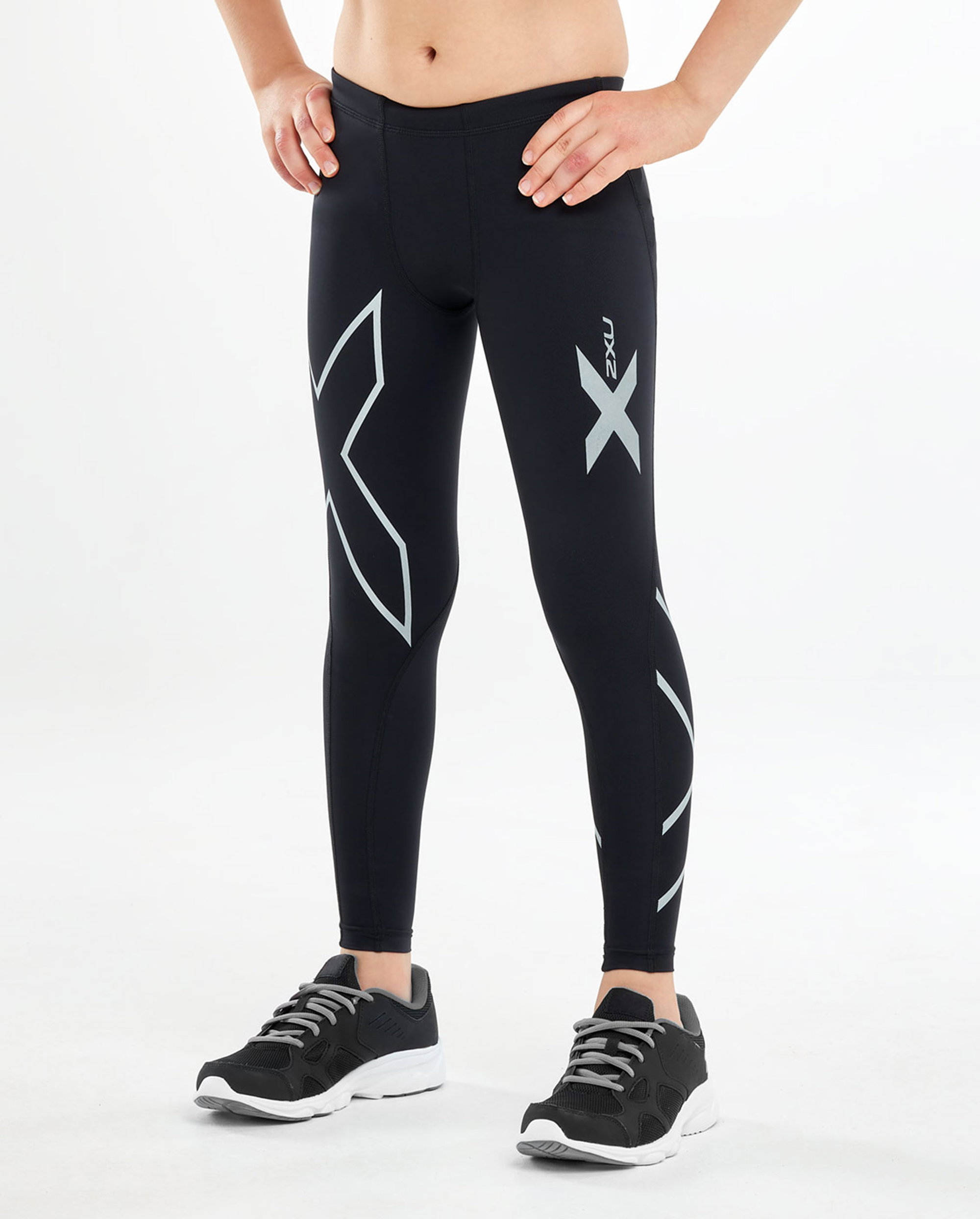 2XU - Colanti compresie pentru copii Youth Compression Tights - negri