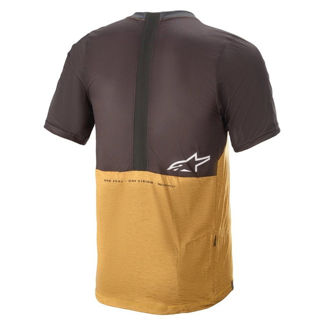 Alpinestars - tricou ciclism mânecă scurtă Alps 6.0 V2 Jersey - portocaliu tangelo