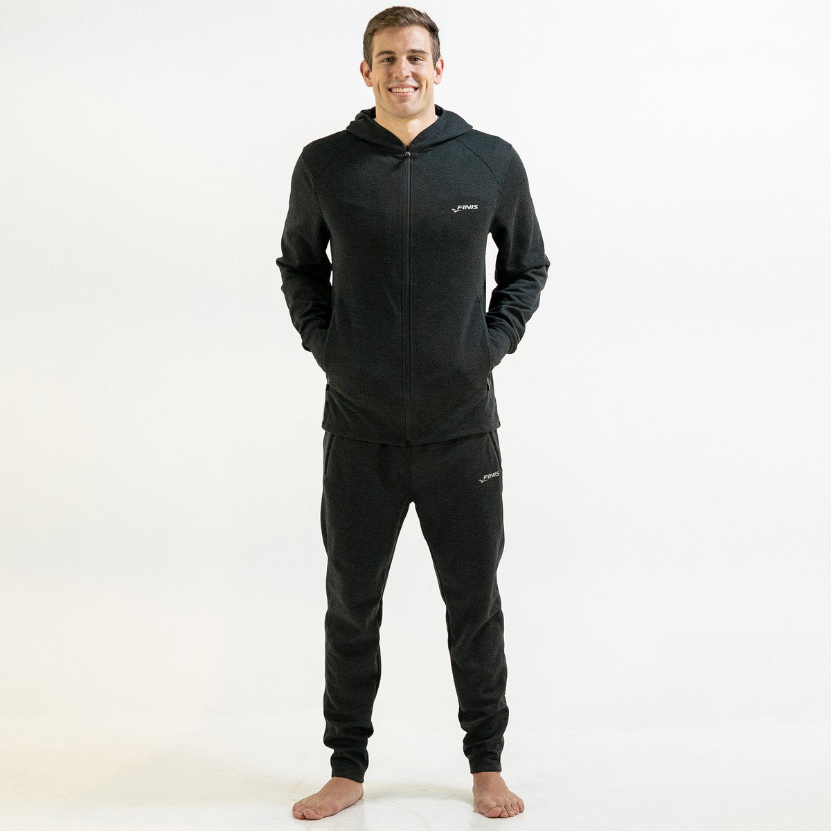 Finis Finis - Pantaloni tehnici pentru barbati Tech Pants - negru