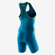 Orca Core Race Suit - costum trisuit femei pentru triatlon - albastru
