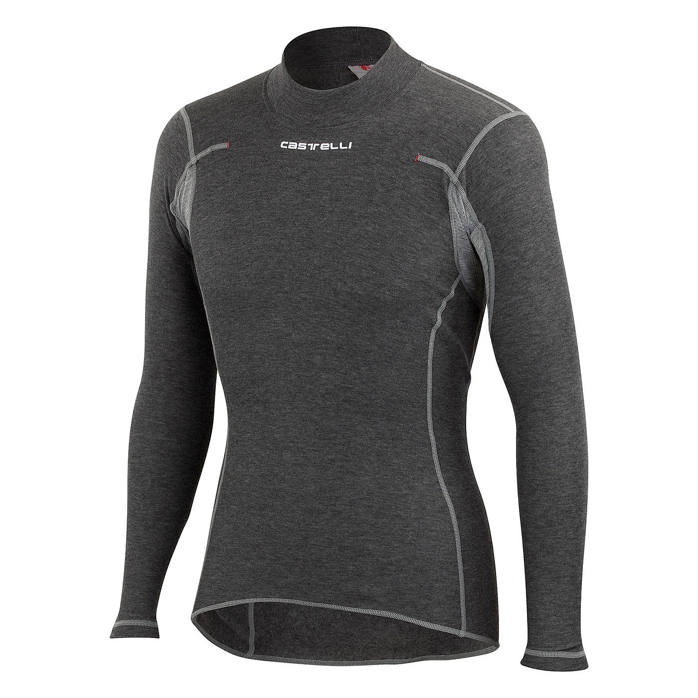 Castelli Castelli Bluza corp cu maneca lunga Flanders Warm LS - gri