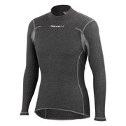 Castelli Bluza corp cu maneca lunga Flanders Warm LS - gri