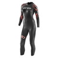 Orca - costum neopren ape deschise pentru barbati vizibilitate sporita Vitalis OpenWater HI VIS wetsuit - negru portocaliu