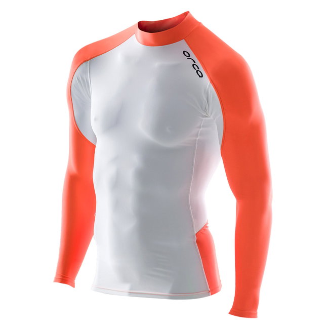 Orca Rash Guard bluza lycra-portocalie