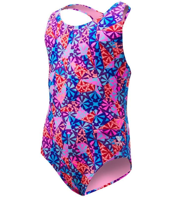 TYR TYR Costum Copii Sugar Rush Maxfit roz-multicolor