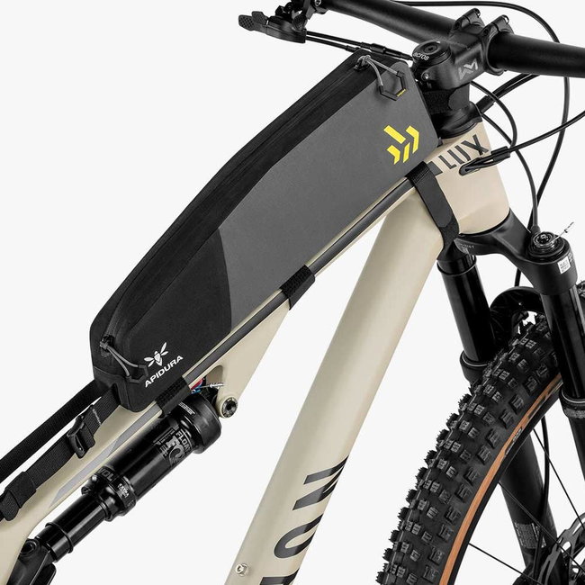 Apidura - geanta cadru bicicleta Backcountry 2.0 Long Top Tube Pack 1.8 litri - gri negru