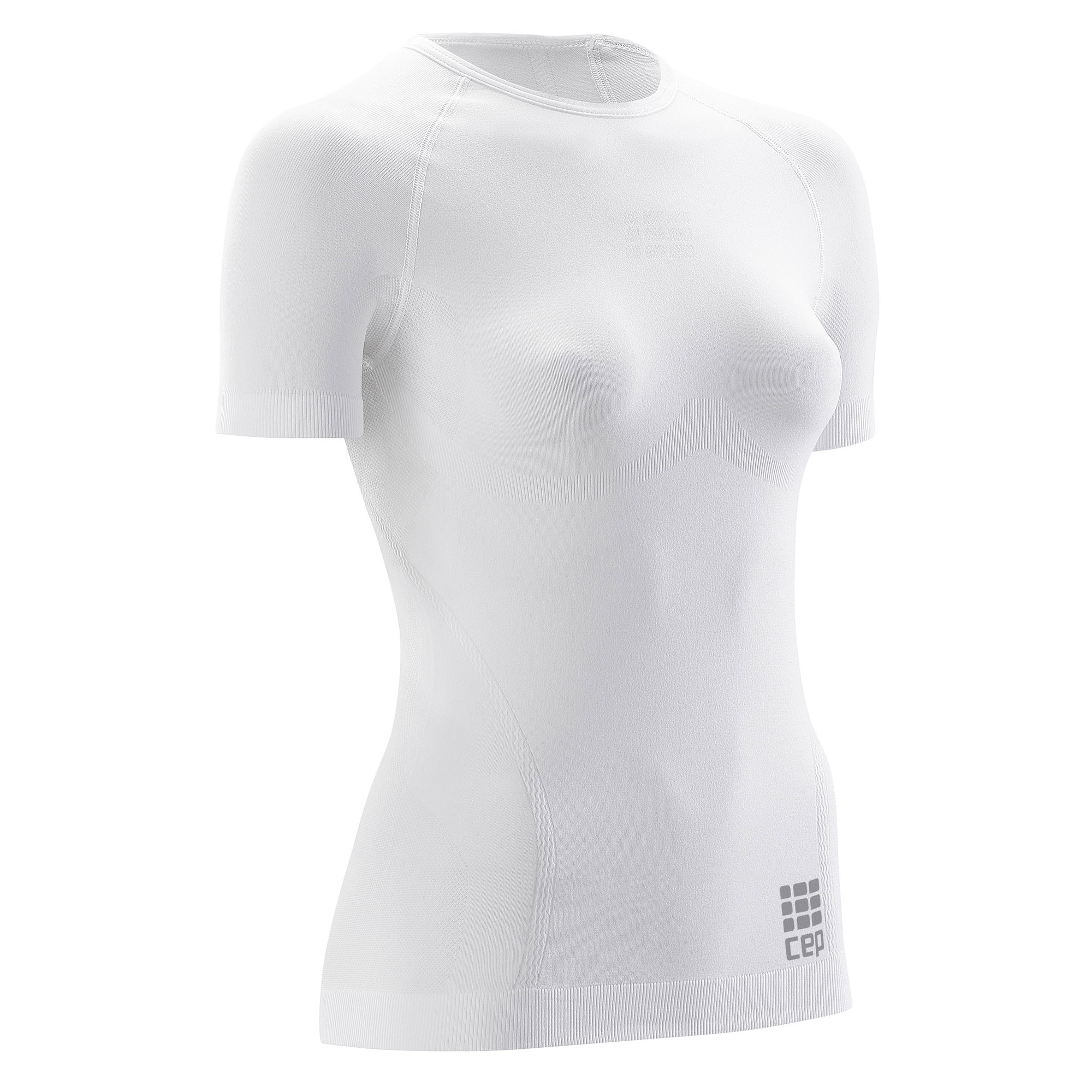 Sporting Goods CEP - Tricou de compresie ultralight W cu maneci scurte - alb