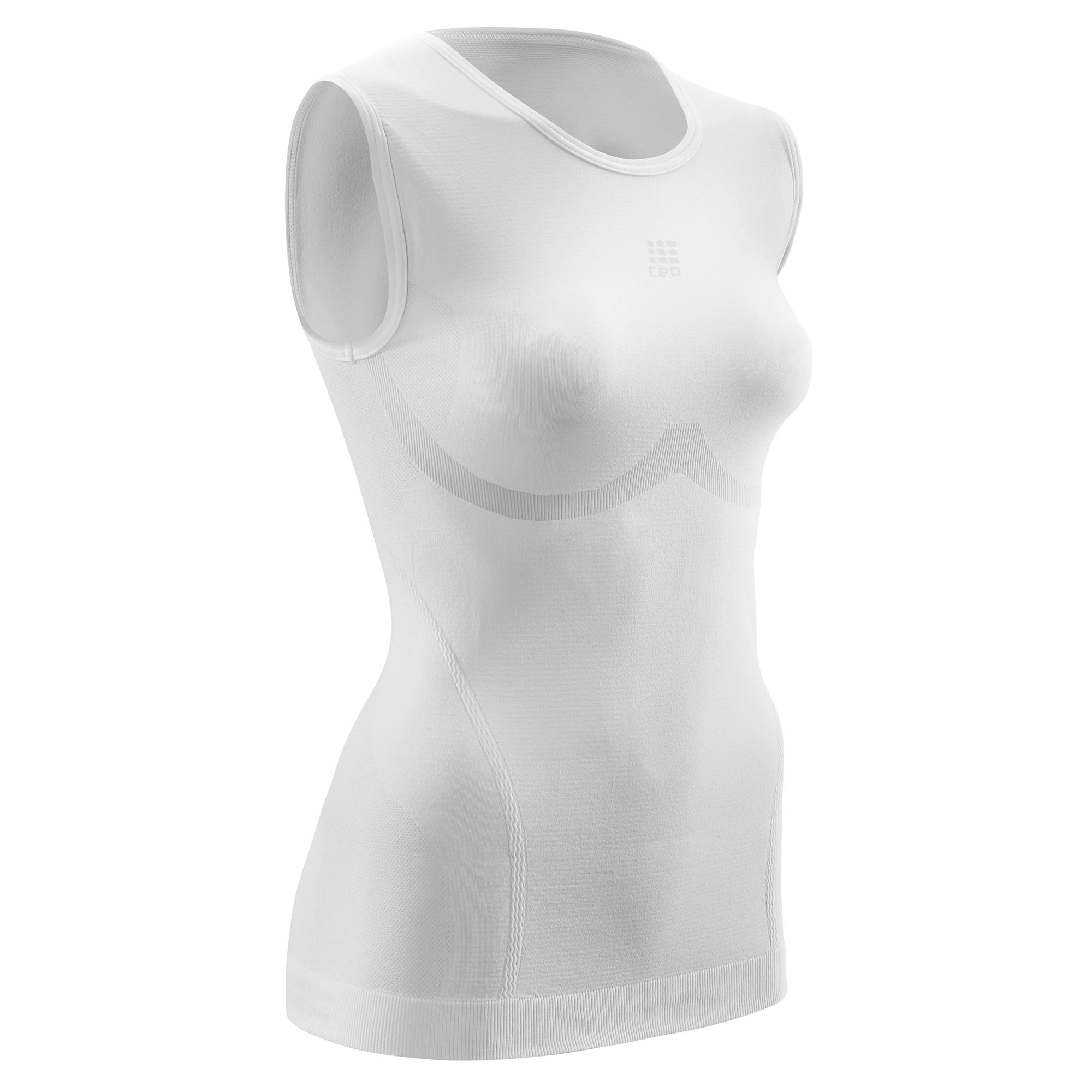 Sporting Goods CEP - Tricou de compresie ultralight W fara maneci - alb