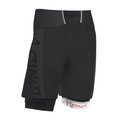 Instinct - Pantaloni scurti maraton barbati - Trail Short Marathon 2-in-1 - Negru