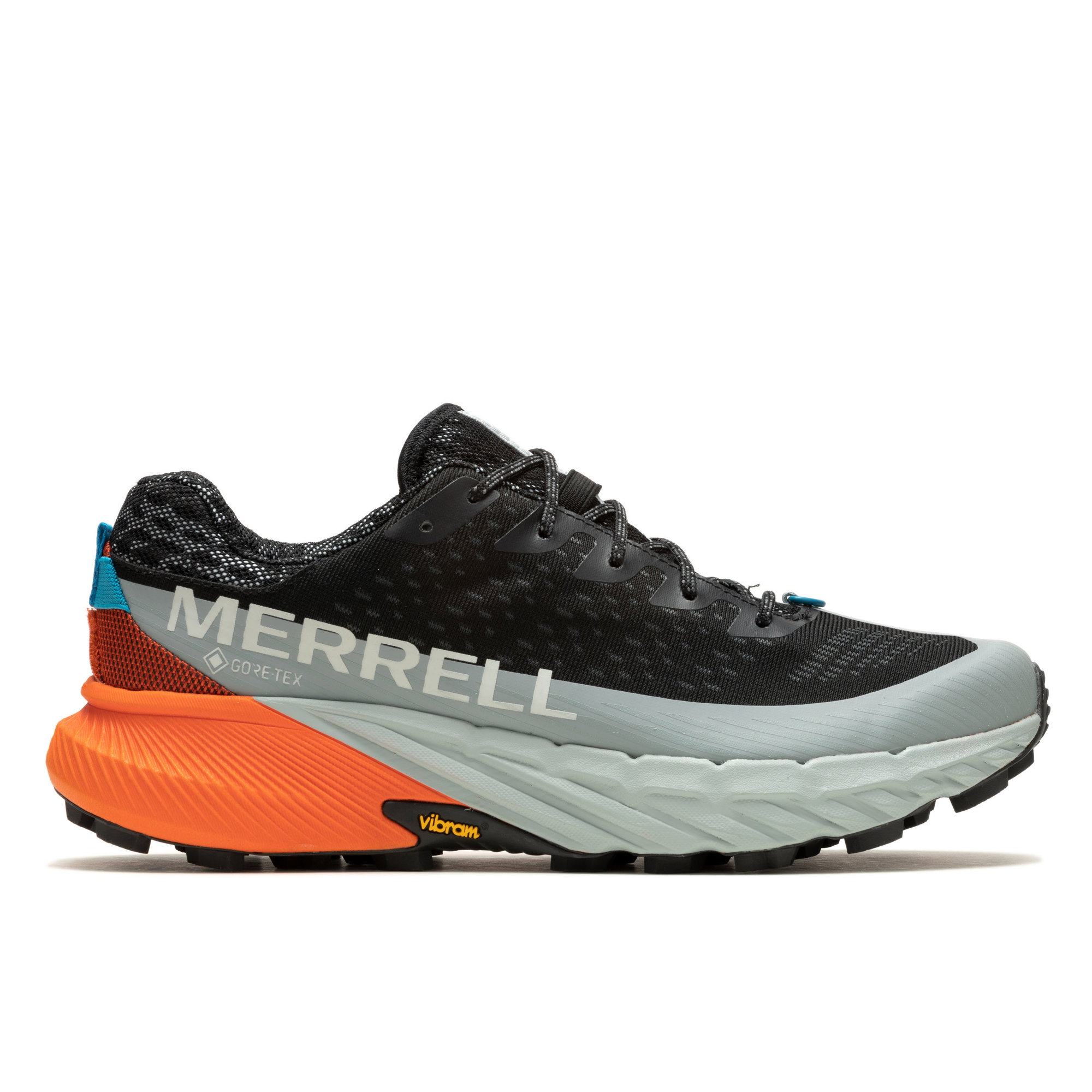 miraculos buburuza și motan noir sezonul 5 ep 3 Merrell - pantofi alergare trail - Agility Peak 5 GTX - Black/Tangerine | Noir